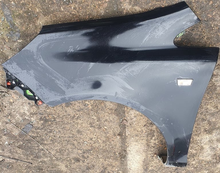 Vauxhall Corsa D Left Side Front Wing Black 2008