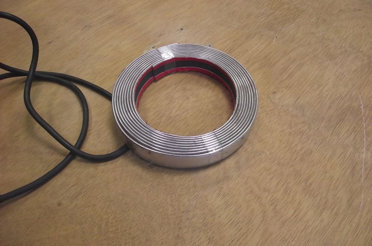 Large rotating shop display