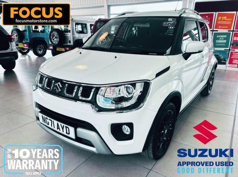2021 Suzuki Ignis 1.2 Dualjet MHEV SZ5 CVT Euro 6 (s/s) 5dr Automatic Hatchback Hybrid Automatic