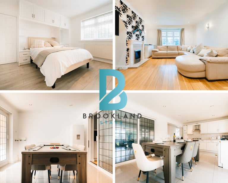 7 Orchard House - Bright & Comfy 3-BR House in Feltham | Sleeps 7!