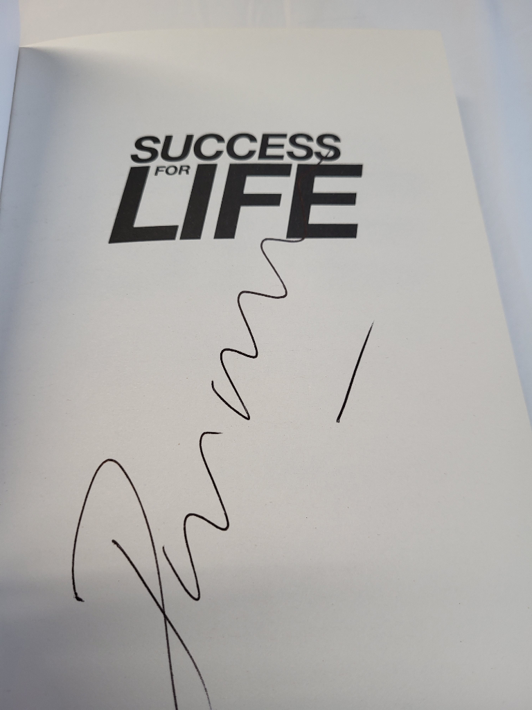 Success for Life- signed copy