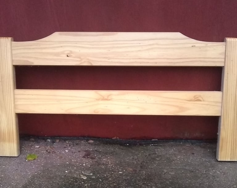 2 Pine Headboards- Single bed