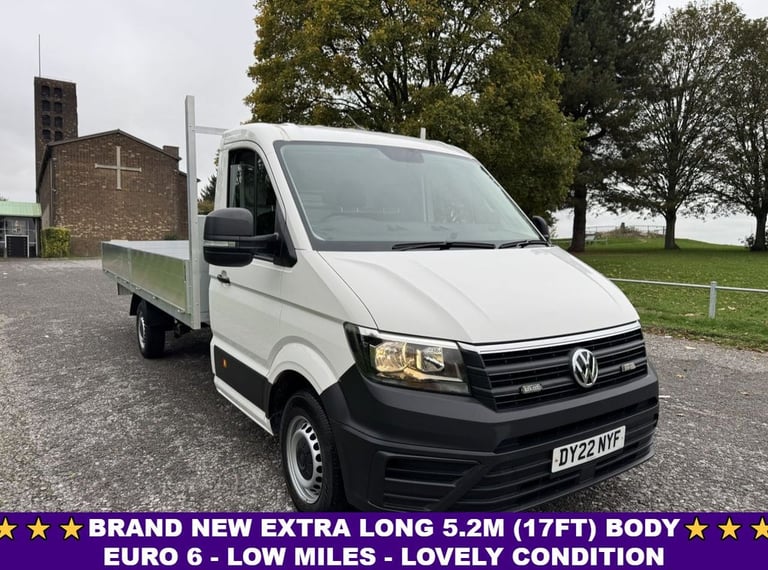 2022 Volkswagen Crafter 2.0 TDI 140PS Startline Chassis cab CHASSIS CAB DIESEL Manual