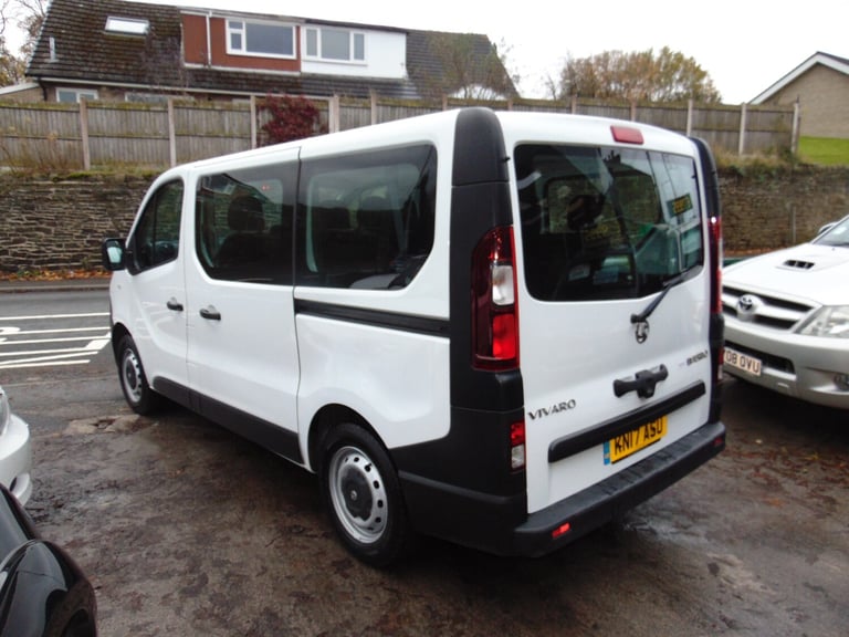 2017 Vauxhall Vivaro 2900 1.6CDTI BiTurbo 125PS H1 Combi 9 Seat NO VAT MPV Diesel Manual