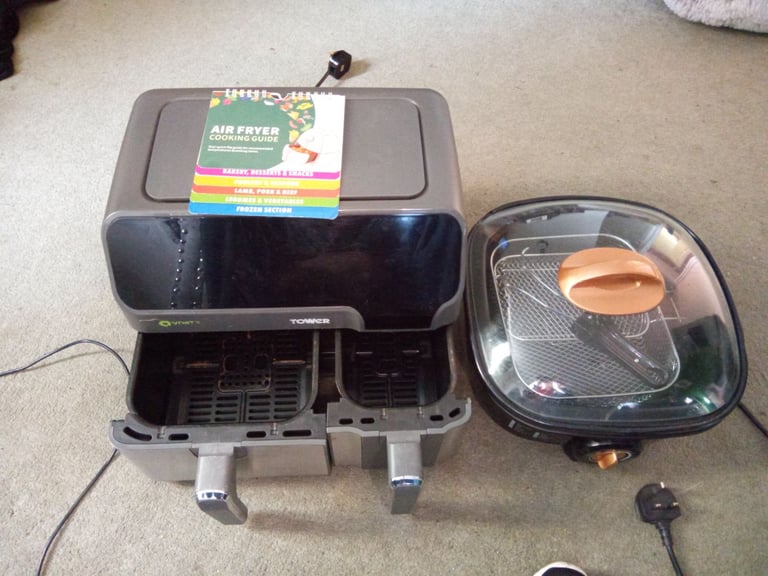image for Air fryer and 8 in 1 cooker, plug ins