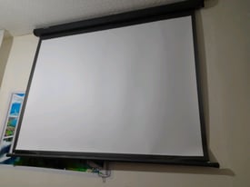 60inch cinema screen & projector