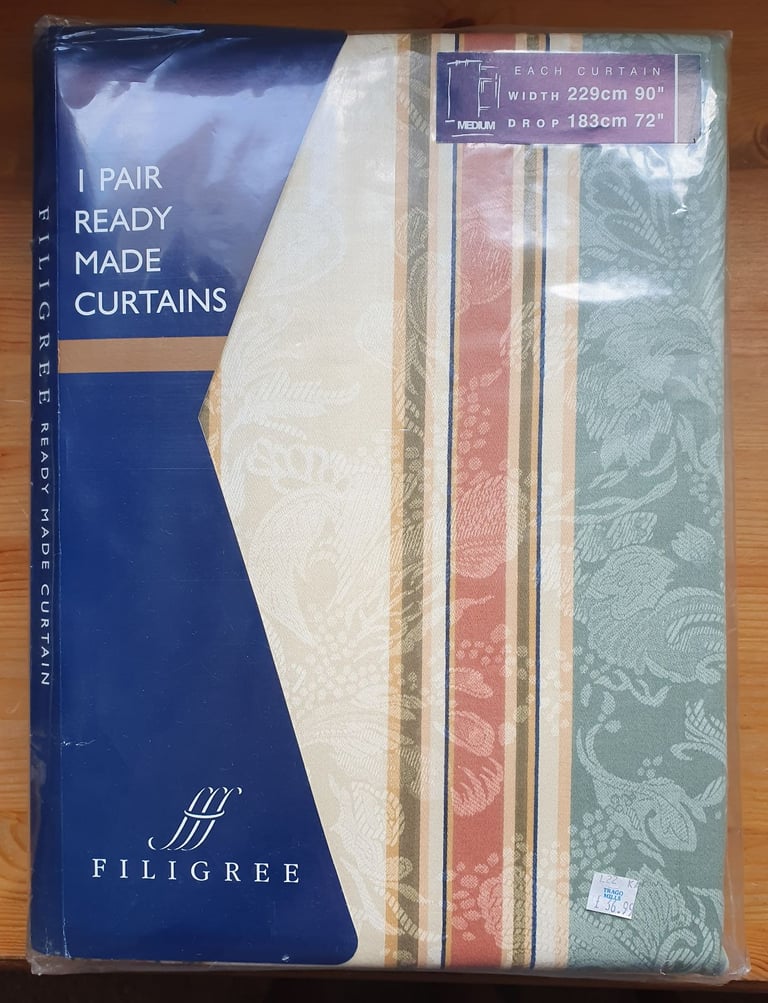 image for Pair Ready Made Curtains