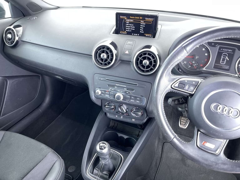 2017 Audi A1 1.4 A1 S Line TFSI 3dr Hatchback Petrol Manual