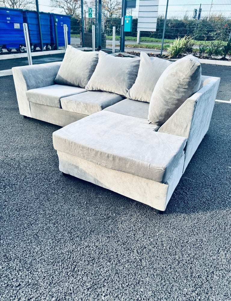 🚚 FREE DELIVERY “Grey Corner Sofa