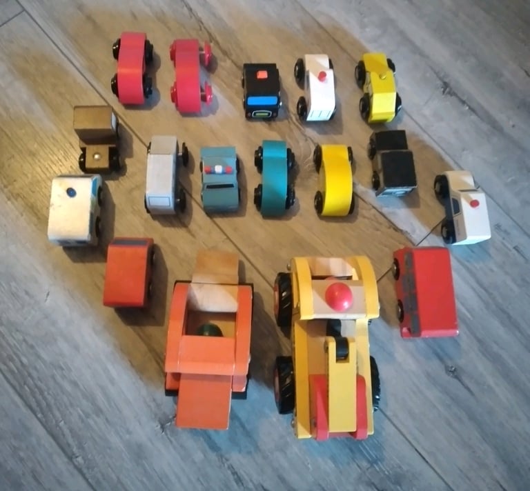ELC and Little Town Wooden Toy Cars
