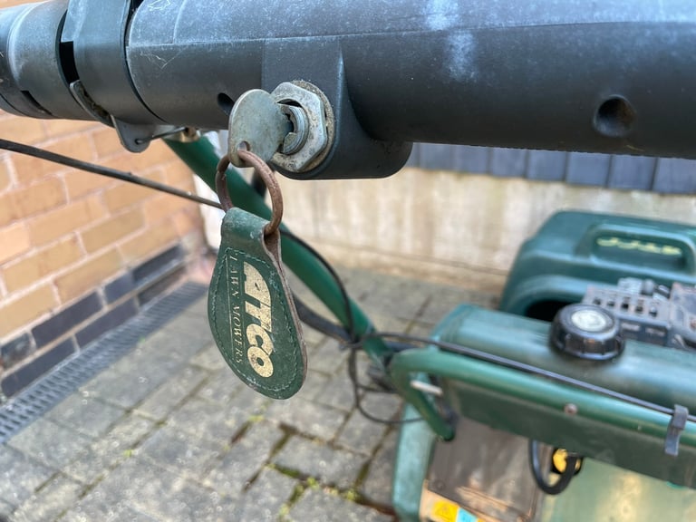 Atco Petrol Engine Key Start Garden Lawn Mower / Cylinder Lawnmower