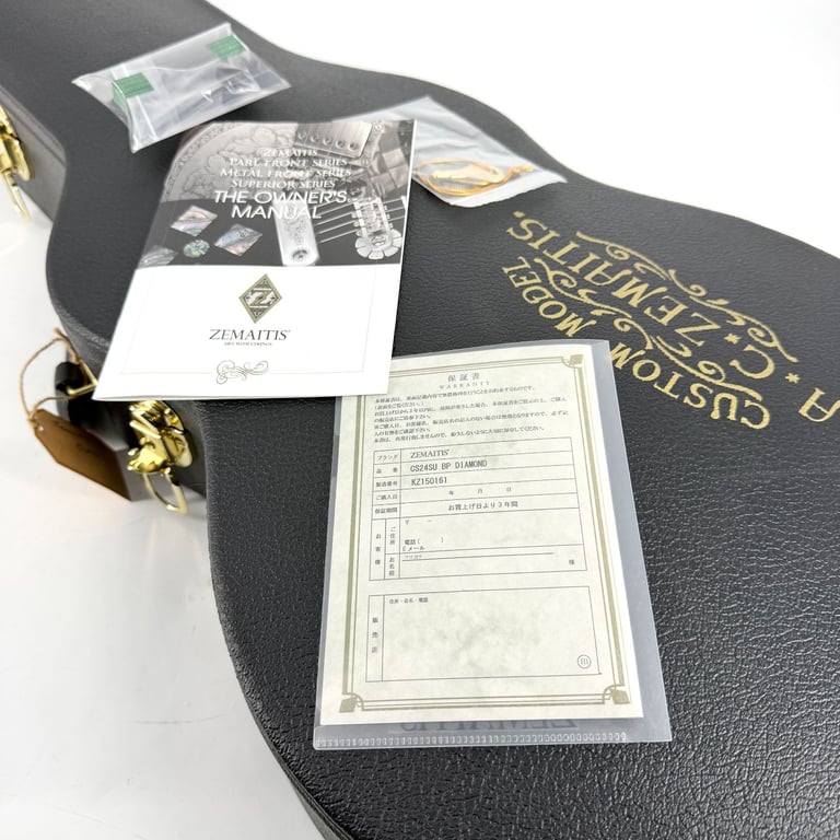 image for 2015 Zemaitis Custom Shop Superior Series CSSU-101 - Black Diamond - Trades