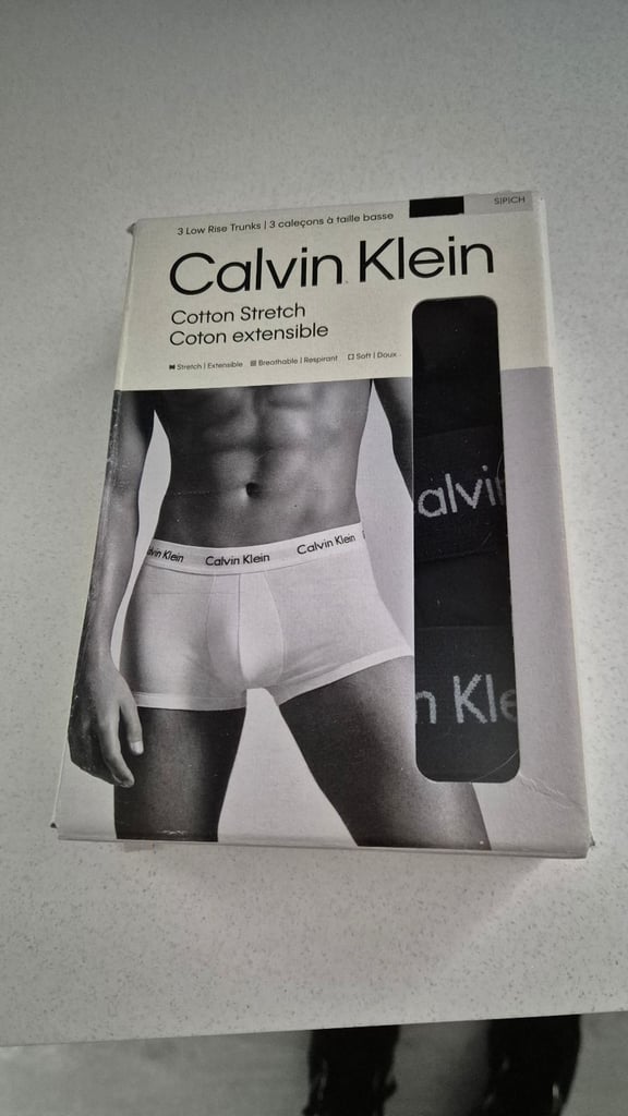image for Brand new Calvin klein 3 pack low rise trunks