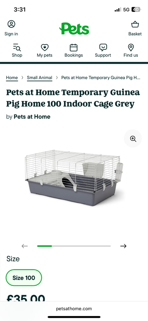 image for Guinea pig cage 