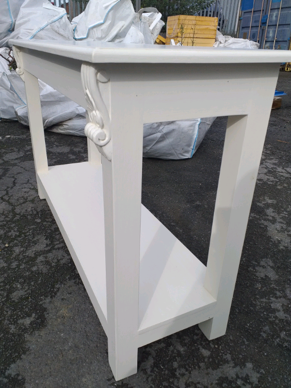 Carved console table 