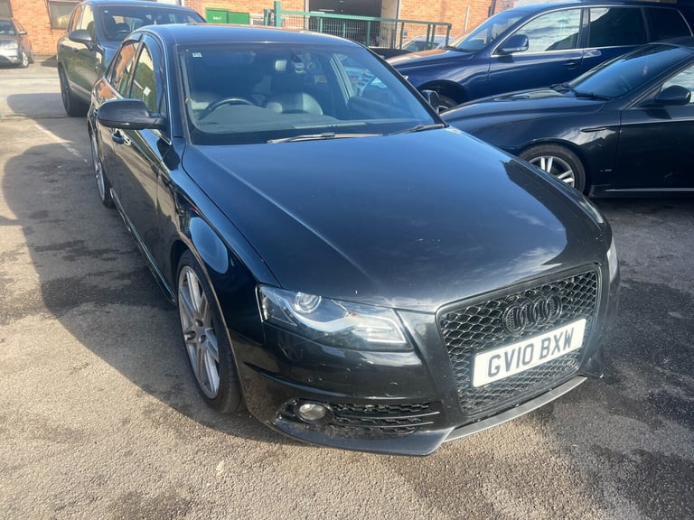 image for 2010 Audi A4 2010 3.0 TDI Quattro S Line Special Ed 4dr BLACK FULL LEATHER FULL SERVICE  SALOON D...