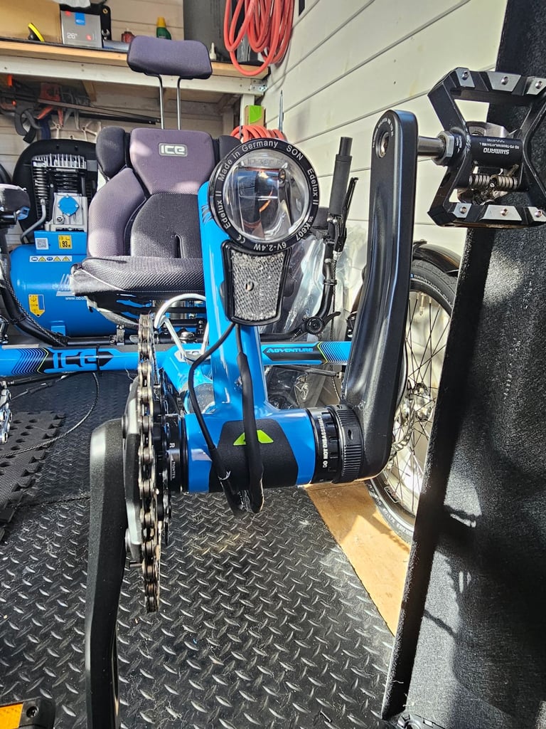 Ice fs adventure recumbent trike. 