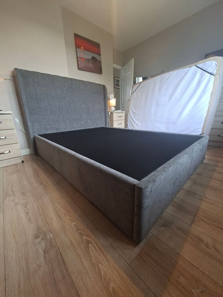 New strong ottoman storage double bed 