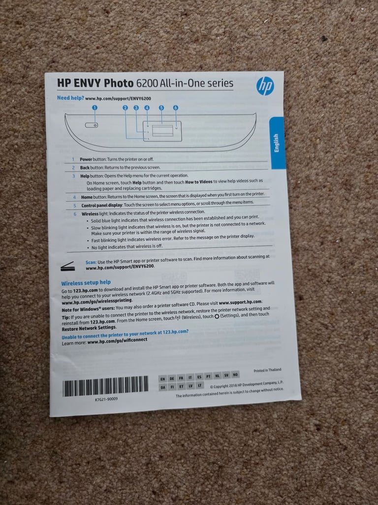 HP Envy Photo 6234 Printer