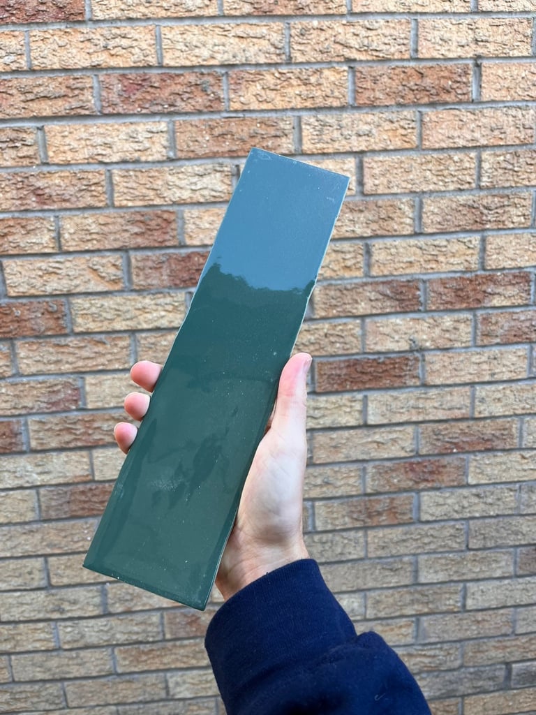 image for Dark green wall tiles B&Q