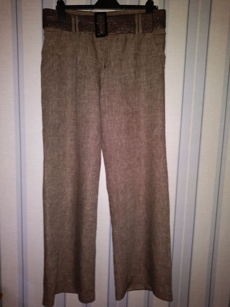 image for LADIES BROWN TROUSERS