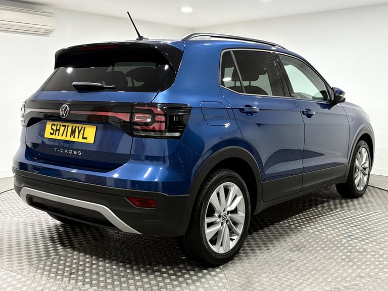 2022 Volkswagen T-Cross 1.0 TSI Active Euro 6 (s/s) 5dr HATCHBACK Petrol Manual