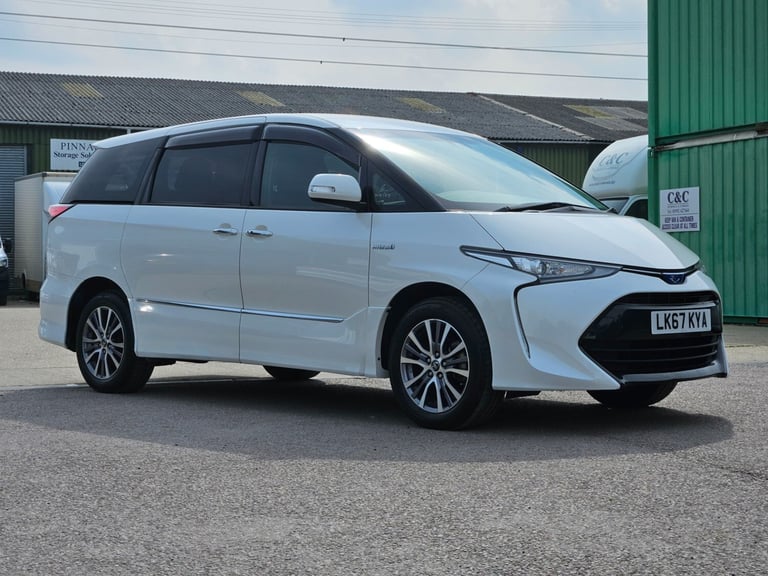 2018 Toyota Estima 8 seater Warranted mileage Auction sheet available Ulez compliance  MPV Hybrid...