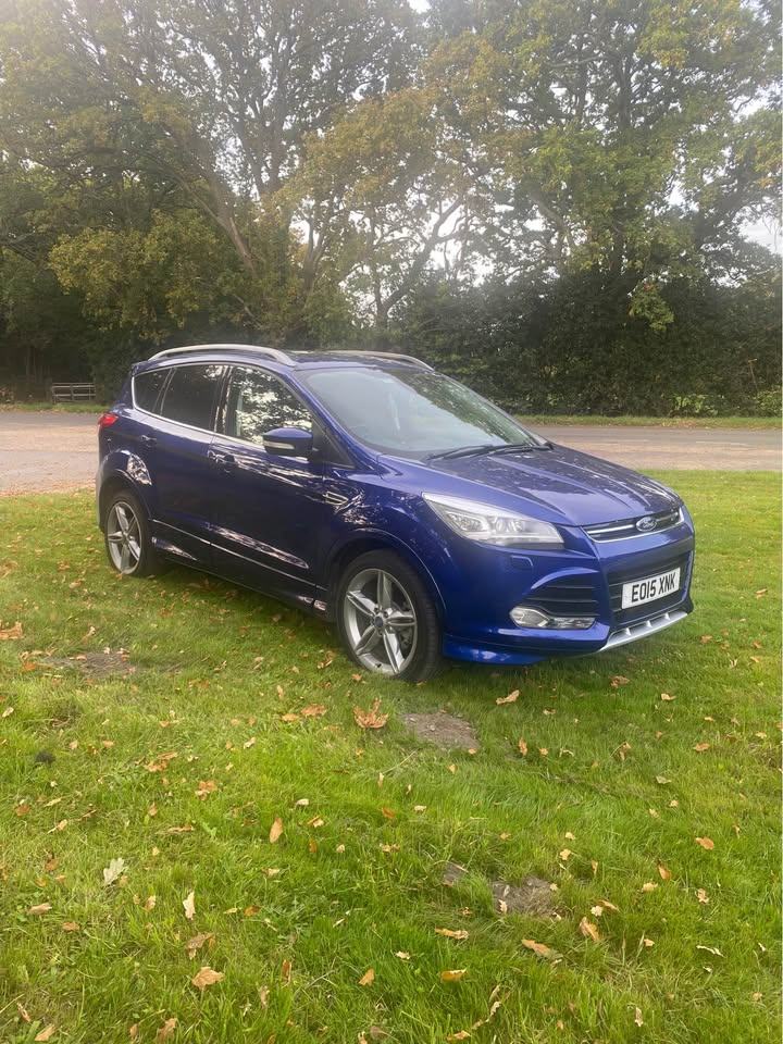 2015 FORD KUGA  TITANIUM X RED SPORT 2.0 TDCI BLUE