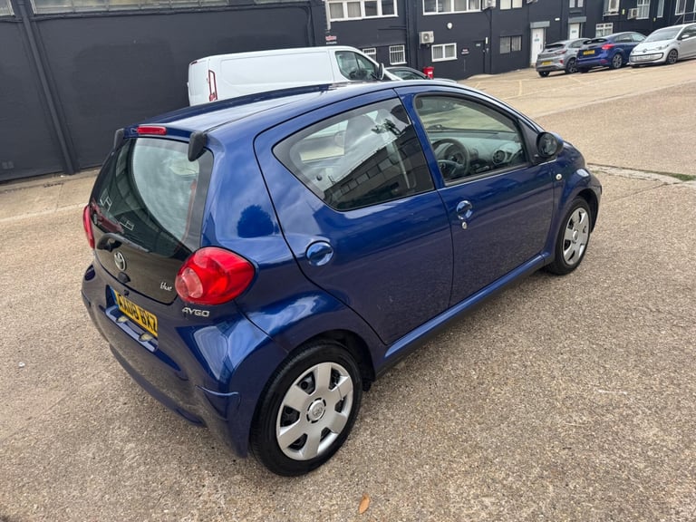 2008 Toyota AYGO 1.0 VVT-i Blue Euro 4 5dr HATCHBACK Petrol Manual