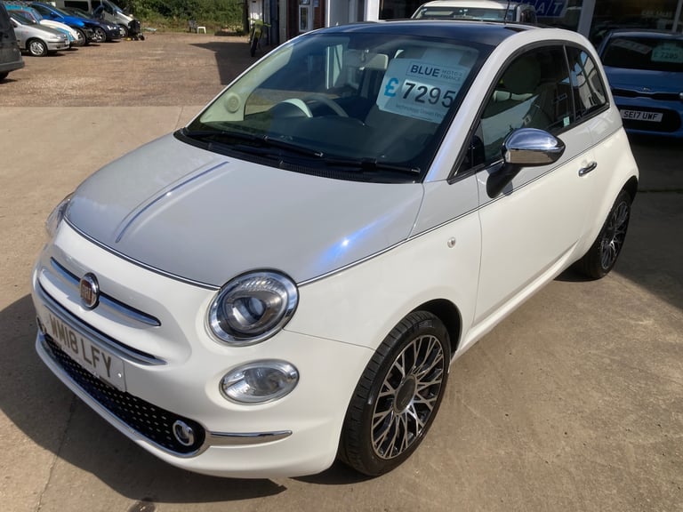 image for 2018 Fiat 500 1.2 Collezione Fall Bi-Colour 3dr HATCHBACK Petrol Manual