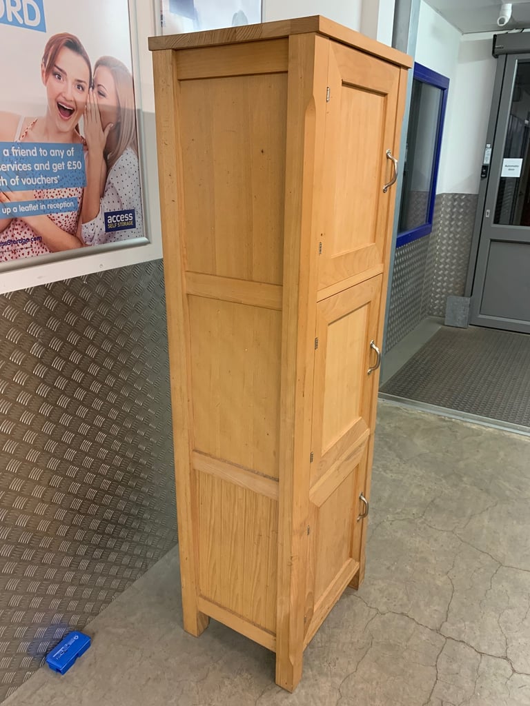 Habitat Olivia Freestanding Beech Kitchen Dining Larder / Pantry unit 