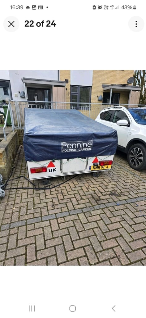 Pennine fiesta trailer tent 