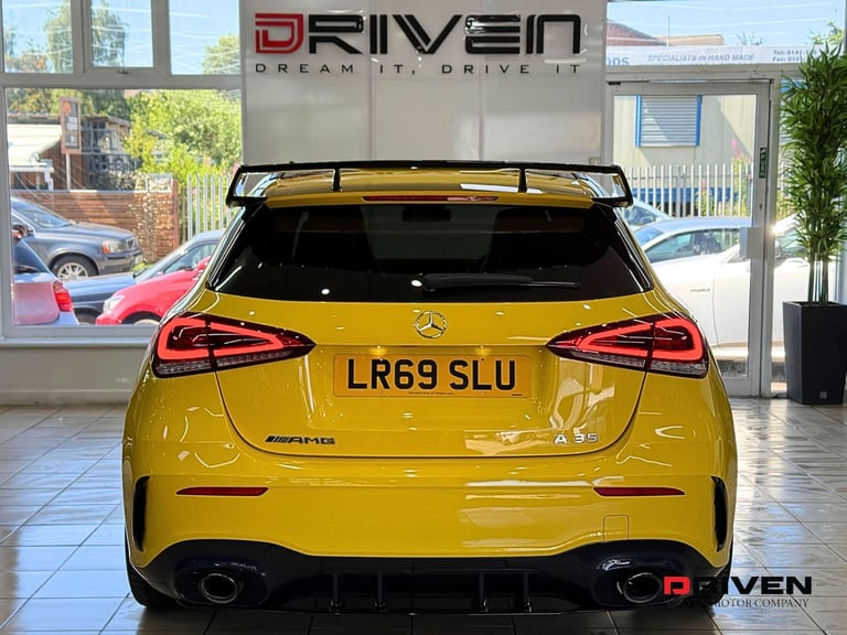 STUNNING! MERCEDES BENZ A35 2.0 AMG 4MATIC+ AERO KIT + SUN YELLOW +FREE DELIVERY