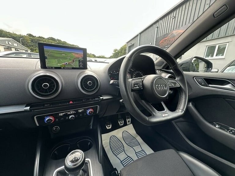 2018 Audi A3 1.5 TFSI CoD Black Edition Sportback 5dr Petrol Manual Euro 6 (s/s) (150 ps Hatchbac...