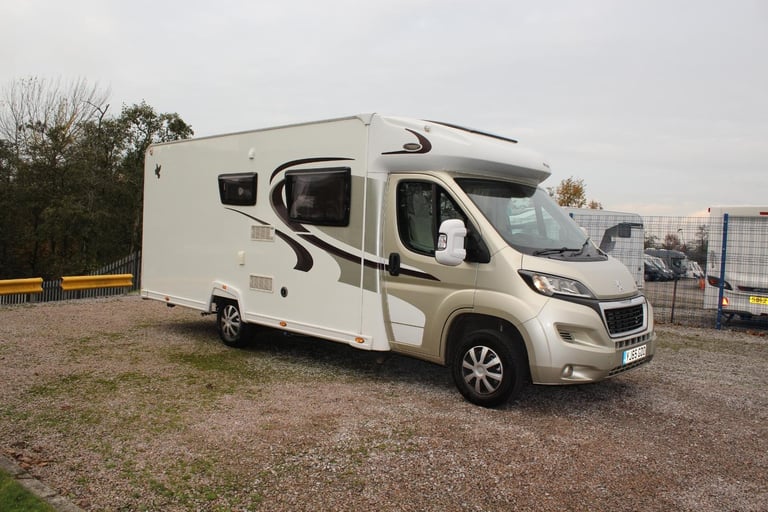 2015 "65" Elddis Special Edition 155 Athos Luxury 4 Berth Motorhome, Fixed Bed