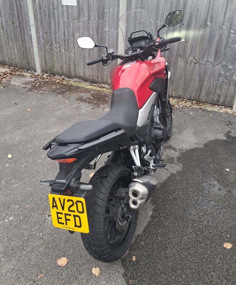 2020 Honda CB500X - 26,300 miles - £3,800