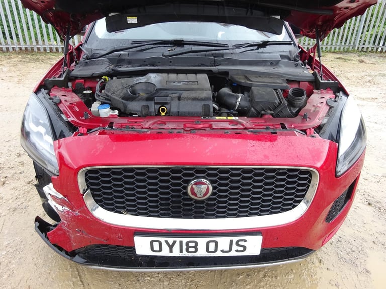 2018 18 REG JAGUAR E-PACE HSE D AWD AUTO DAMAGED REPAIRABLE SALVAGE