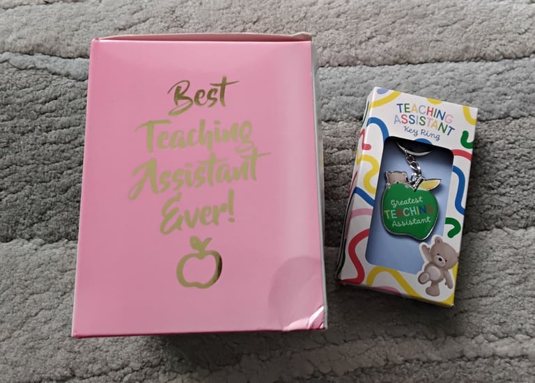 Teaching Assistant mug and keyring £3