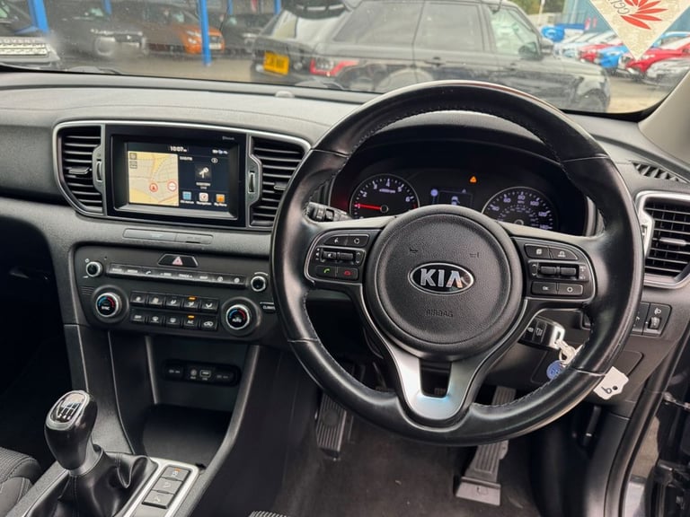2018 18 KIA SPORTAGE 1.6 GDI 2 SUV 5DR PETROL MANUAL EURO 6 (S/S) (130 BHP)