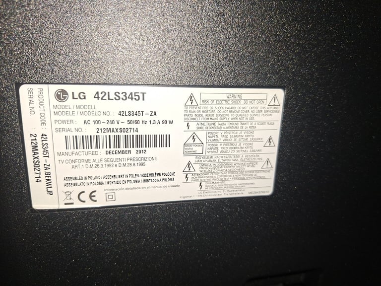 42 inch LG tv with firestick