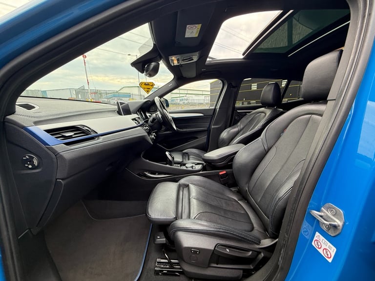 2018 BMW X2 XDRIVE20D M SPORT AUTO SUV BLUE DIESEL ULEZ COMPLIANT