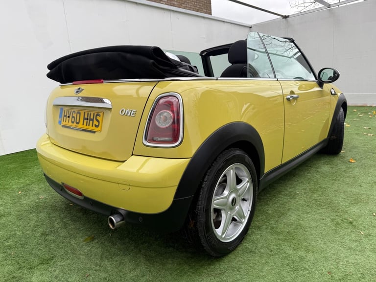 2010 MINI Convertible 1.6 One 2dr CONVERTIBLE PETROL Manual