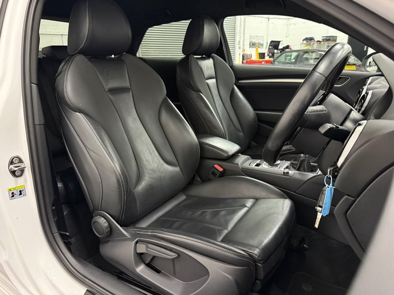 2015 65 AUDI S3 2.0 TFSI QUATTRO NAV 300BHP 4WD 3 DOOR HATCHBACK WHITE EURO 6