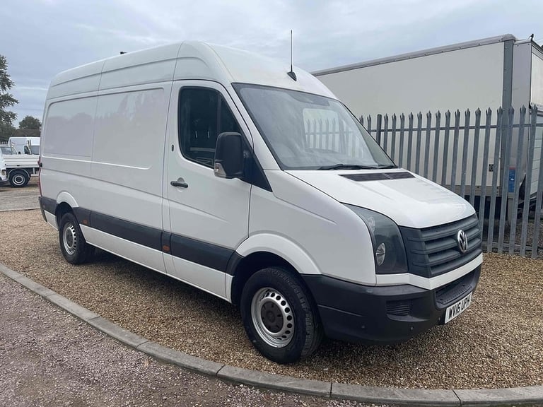 2016 Volkswagen Crafter TDI CR35 2.0 MWB HIGH ROOF PANEL VAN - WHITE Panel Van Diesel Manual