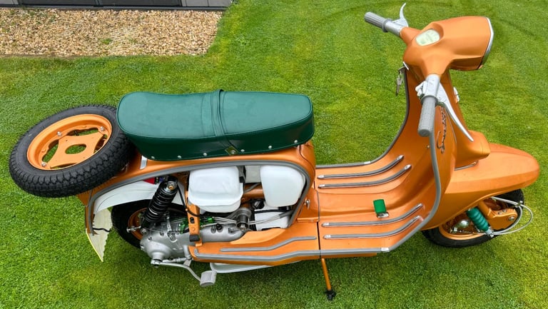 1965 Lambretta Italian Golden Special Series 3 S3 125CC Scooter V5C Registration Engine Rebuilt