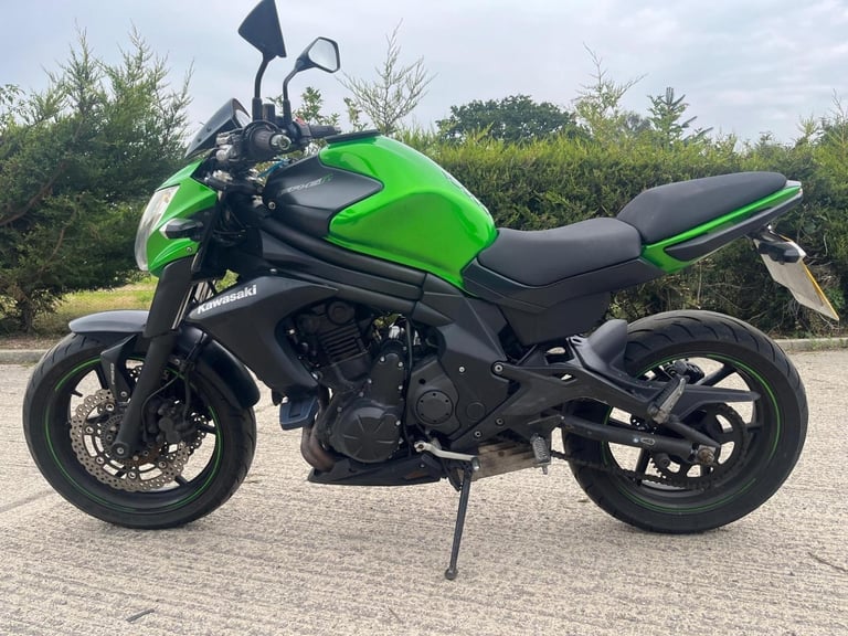 2016 66 KAWASAKI ER 650 FFF ABS ER6N ER6 ER-6N NAKED BLACK CLEAN LOW MILES