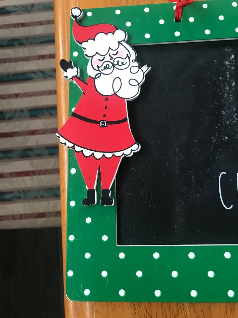 Santa sign