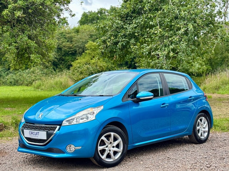 2012 Peugeot 208 1.0 VTi Active Only 65,000 Miles Metallic Blue 5 Door ULEZ 