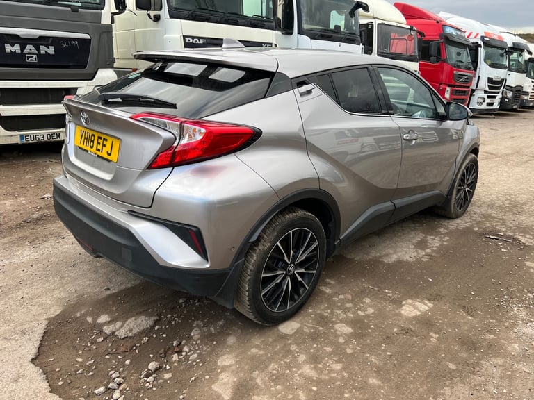 2018 TOYOTA C-HR EXCEL 1.2 PETROL AUTO SUV DAMAGED SALVAGE 