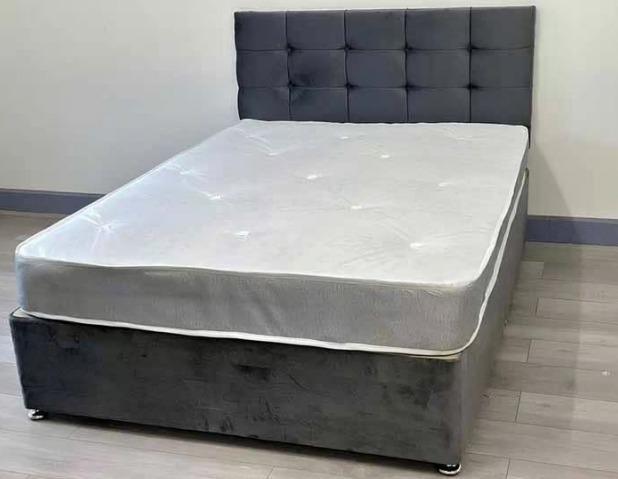 Divan Double (Single + King Size) Bed+Mattress CLEARANCE SALE ON BRAND NEW BEDS WITH MATTRESSES